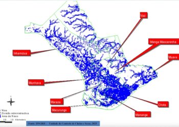 Época chuvosa sem cheias em Moçambique, inundações em cinco cidades, 20 mil km de vias intransitáveis e alto risco de malária, diarreia e síndrome febril