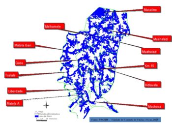 Sábado chuvoso em Moçambique; inundações urbanas nas cidades de Maxixe, Inhambane, Maputo e Matola