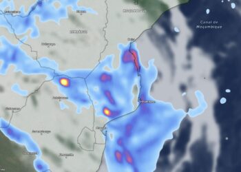 Cheias vão agravar-se em Gaza e Maputo neste domingo de mais chuvas moderadas a forte no Sul de Moçambique