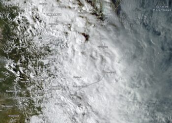 Mais chuva neste Domingo em Maputo, Gaza, Inhambane, Manica e Sofala; inundações nos rios da Região Sul e cidades da Maxixe, Inhambane, Maputo e Matola
