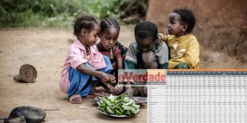 32,5 milhões moçambicanos não conseguem fazer 3 refeições diárias