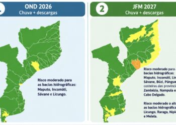 Época chuvosa 2026/2027 sem cheias e alarido “vem aí a seca” em Moçambique, contudo “14 mil km de estradas podem ficar intransitáveis por qualquer chuva”