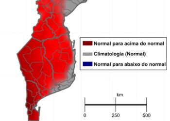 Calor intenso nesta 4ª feira em Moçambique
