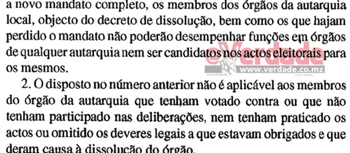 Autárquicas 2018: Manuel de Araújo impedido de concorrer às eleições de Outubro deste ano