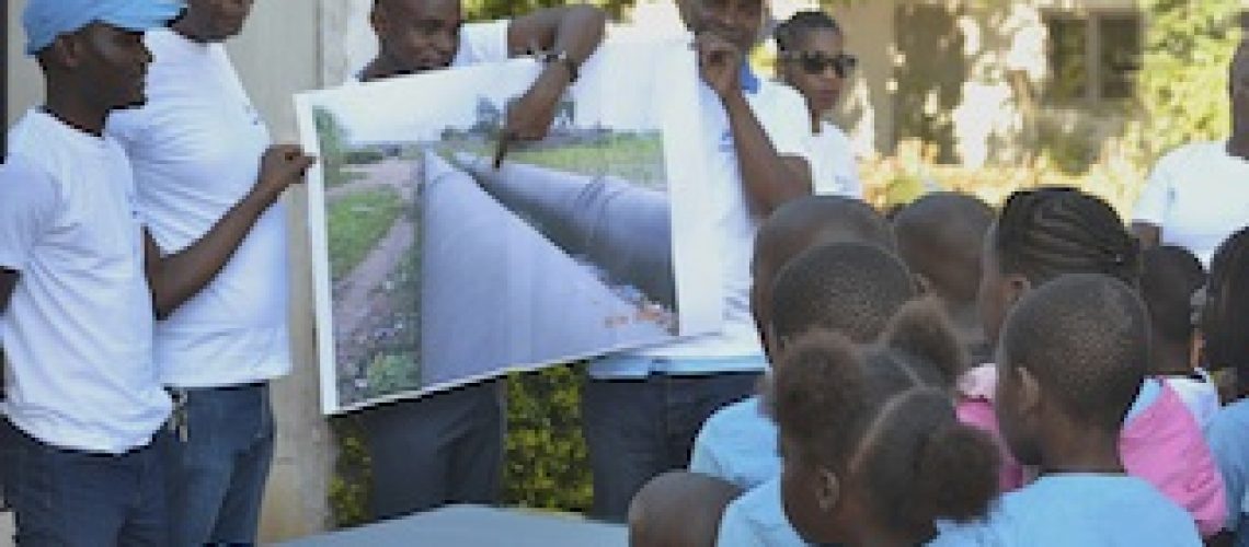 Estação de Tratamento de Água de Umbelúzi: AdeM sensibiliza comunidades circunvizinhas bem como crianças sobre a importância da água