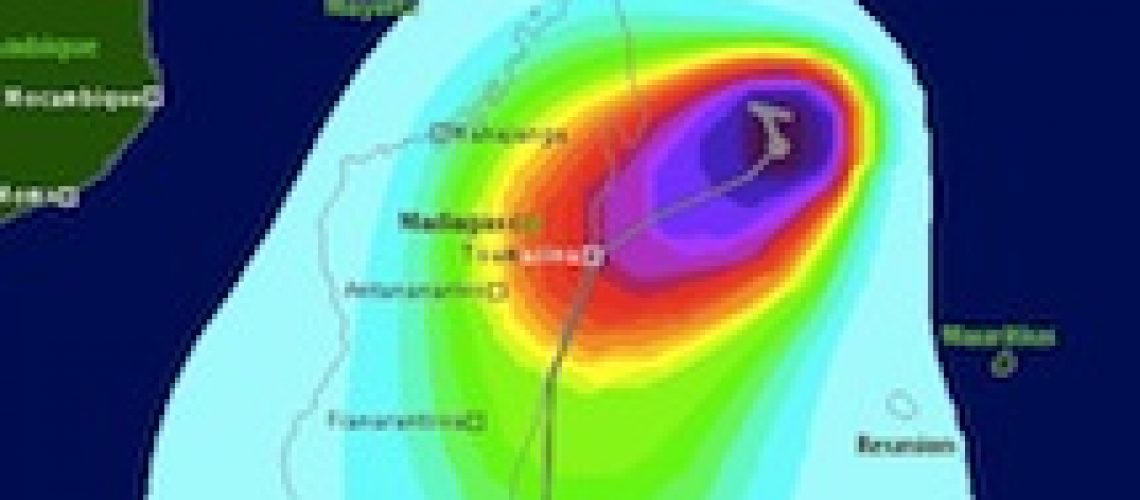 Tempestade Ava origina ventos fortes na costa Centro de Moçambique