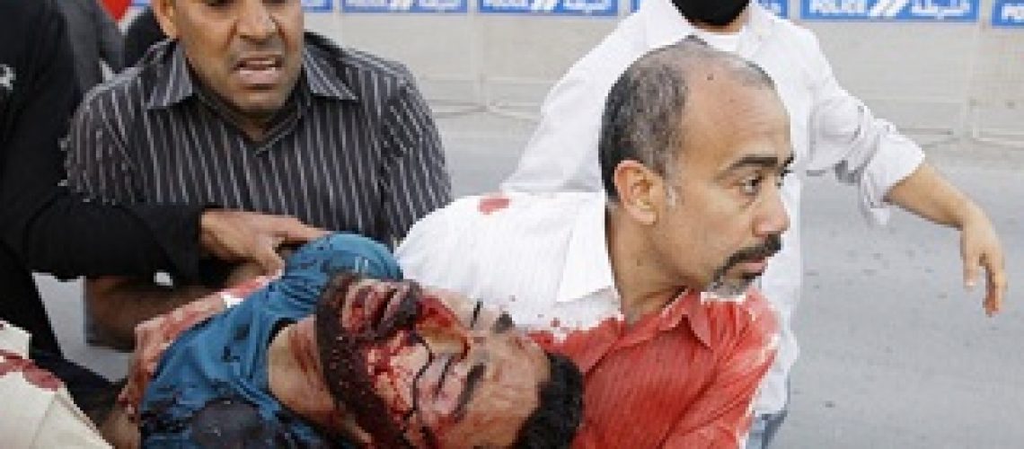Policia dispara sobre manifestantes no Bahrein
