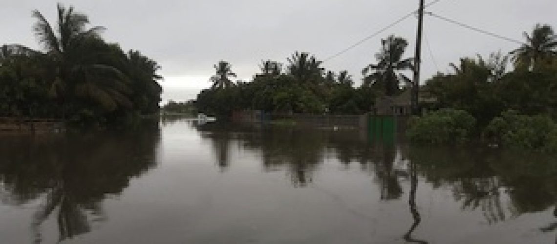 Chuva no Centro de Moçambique mata dois menores na Beira e seis adultos em Sussundenga; previsão de mais chuva intensa