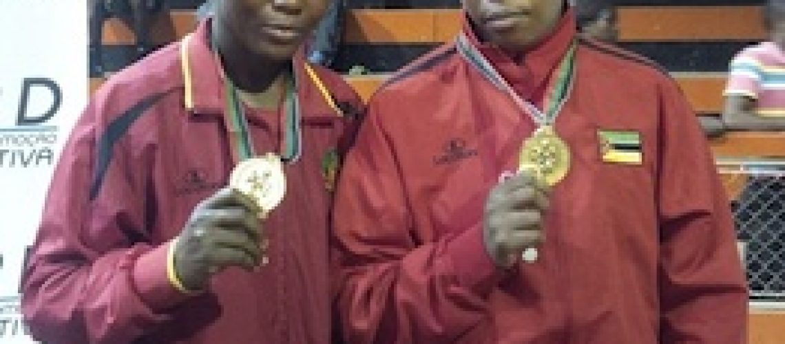 Amélia e Rady salvaram a honra de Moçambique conquistando ouro no Africano de Boxe da zona IV
