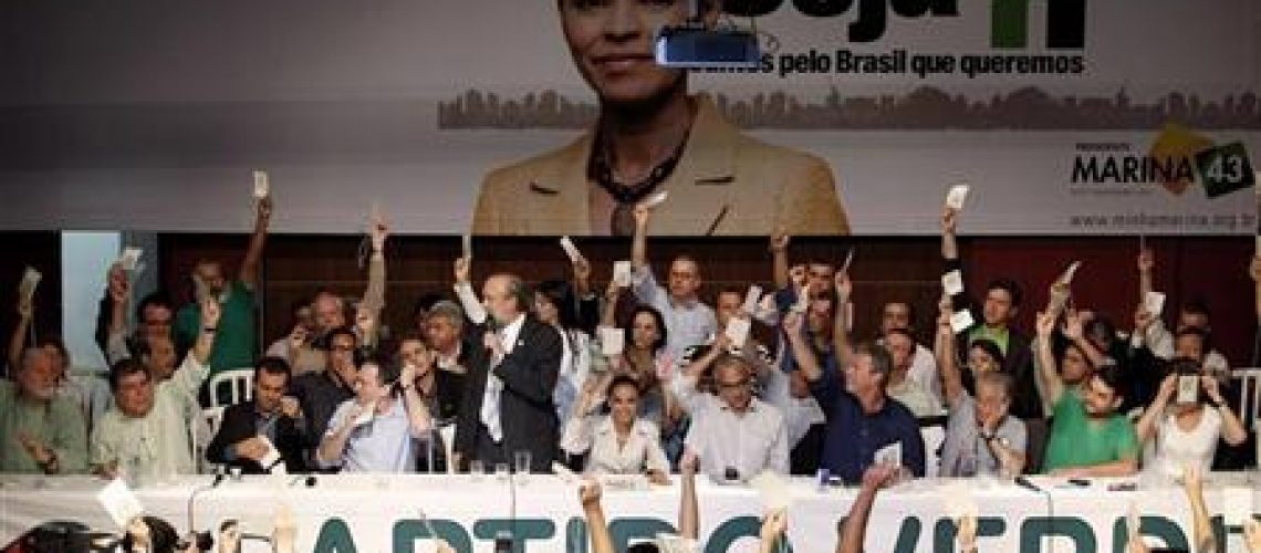 Marina Silva e PV declaram independência no 2 turno