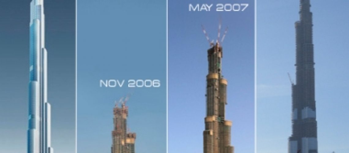 Dubai inaugura edifício mais alto do mundo e tenta resgatar sua imagem