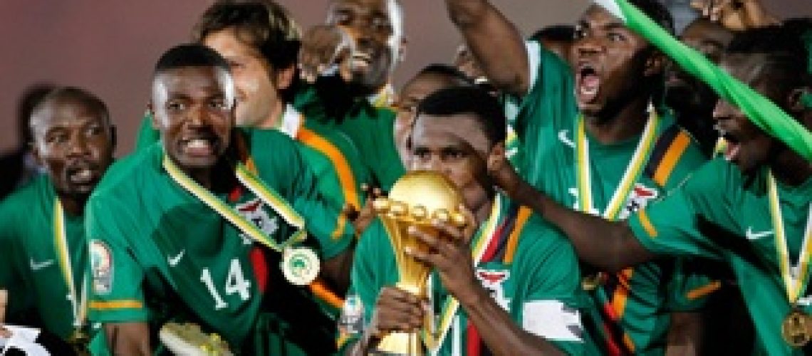 Zâmbia sobe no ranking da Fifa após vencer o CAN 2012