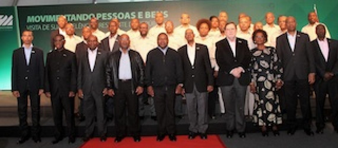 Filipe Nyusi sobre os CFM: "Uma empresa forte e resiliente