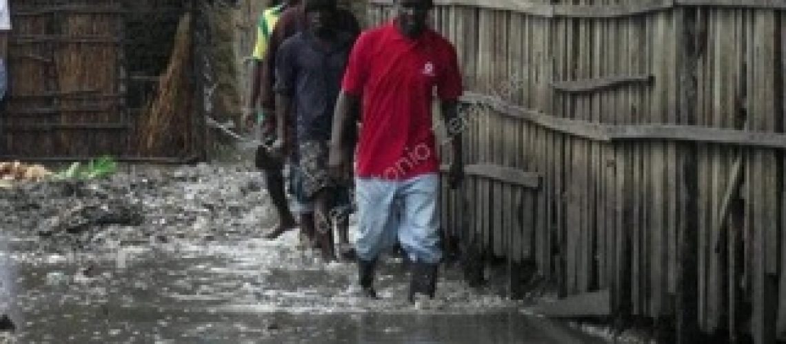 Depois da tempestade contam-se os prejuízos em Quelimane