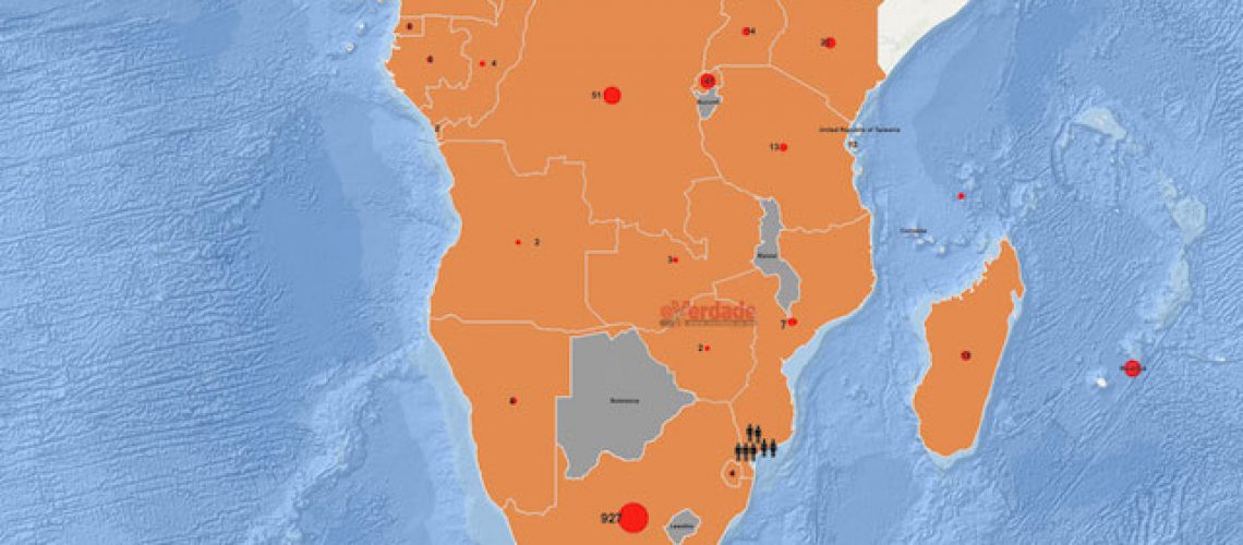 7 mil regressados da África do Sul não foram testados ao covid-19; mais 2 infectados em Moçambique