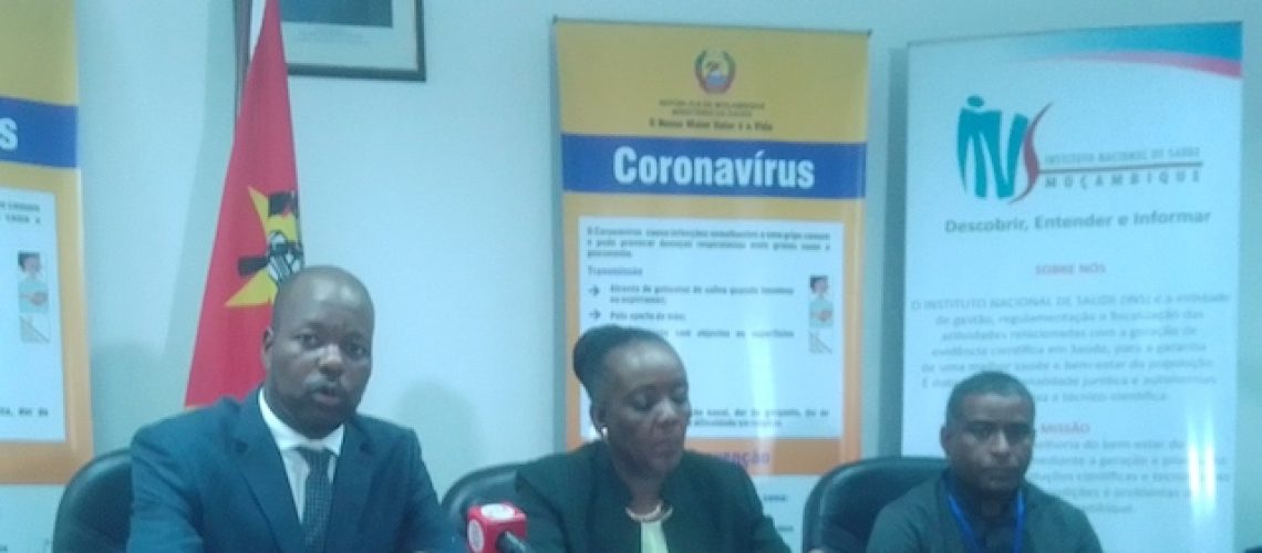 Moçambique regista apenas dez casos suspeitos de covid-19 por dia