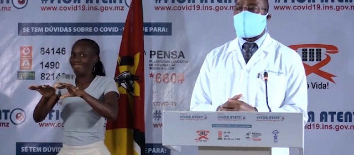 Duas novas cadeias de transmissão de covid-19 diagnosticadas nas cidades Maputo e Inhambane