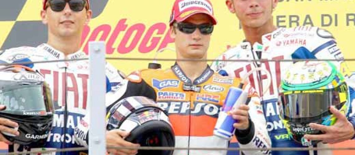 Moto GP: Dani Pedrosa vence em Misano