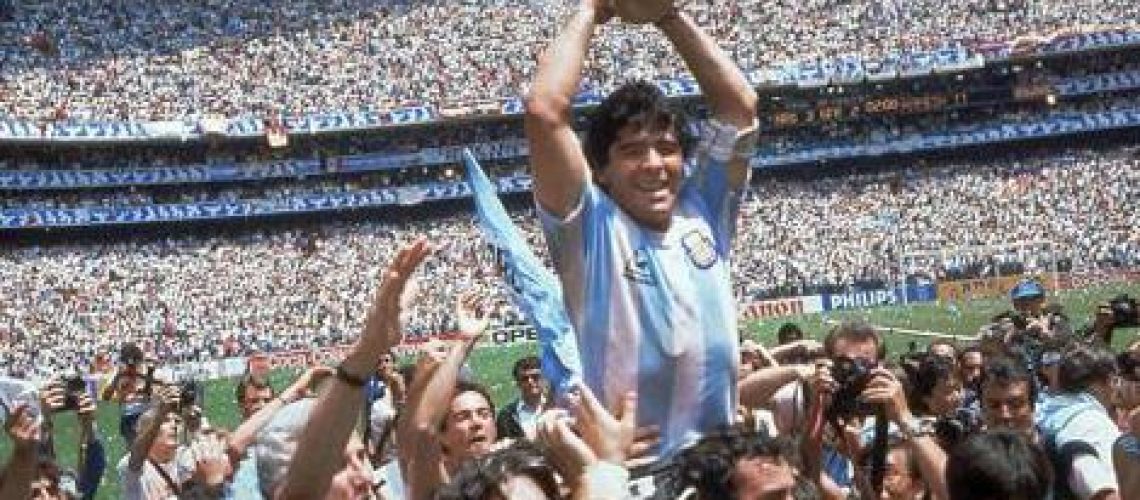 Uma homenagem ao craque Maradona
