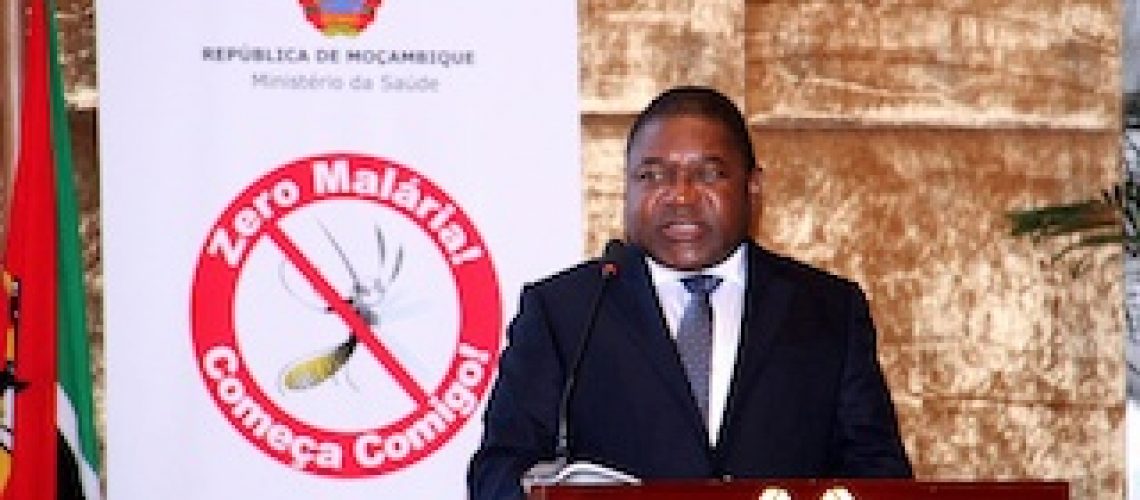 Filipe Nyusi diz que prevalência da malária deve-se