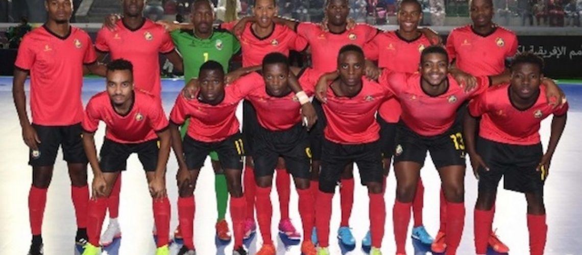 Moçambique perde com a Guiné-Conacry e hipoteca sonho de voltar ao Mundial de futsal