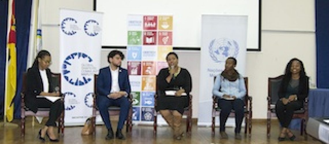 Os jovens no encalço dos Objectivos de Desenvolvimento Sustentável: Sucesso não depende apenas do Governo
