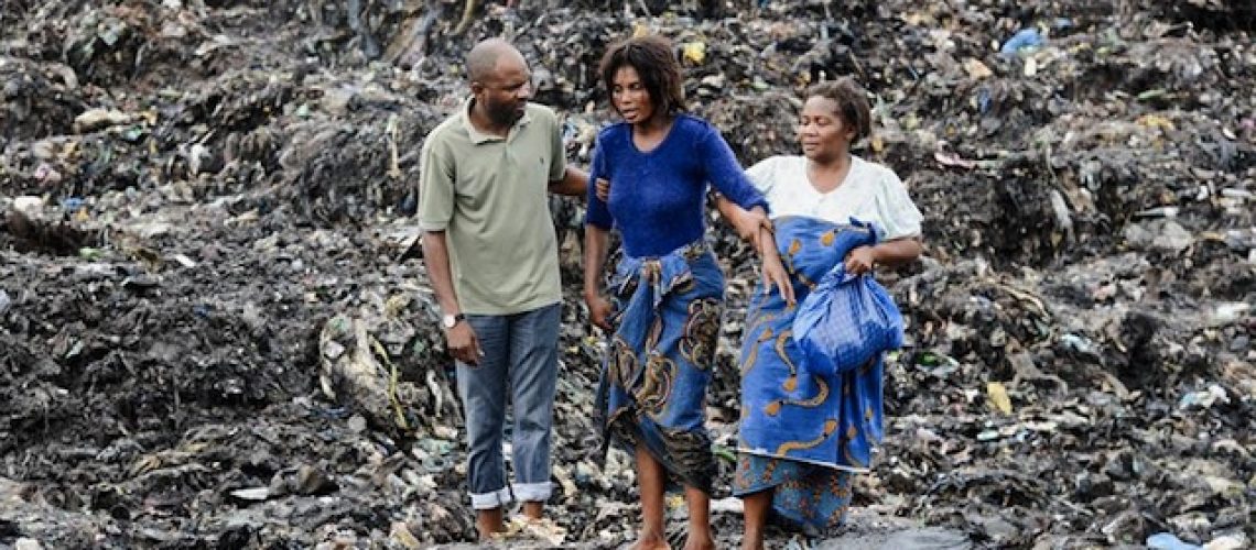 A maior lixeira de Maputo