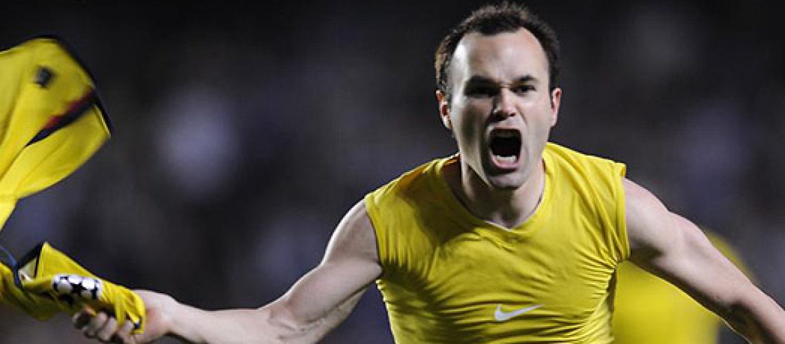 Iniesta classifica Barcelona à final da Liga dos Campeões