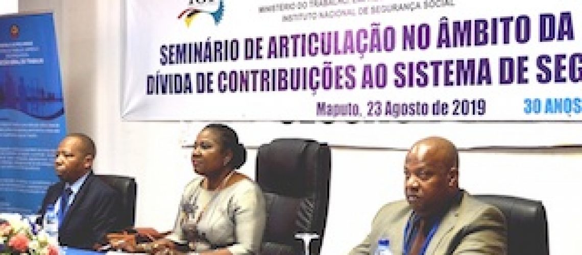 Dívidas de contribuições ao INSS já atingem cerca de 2.397 milhões de meticais