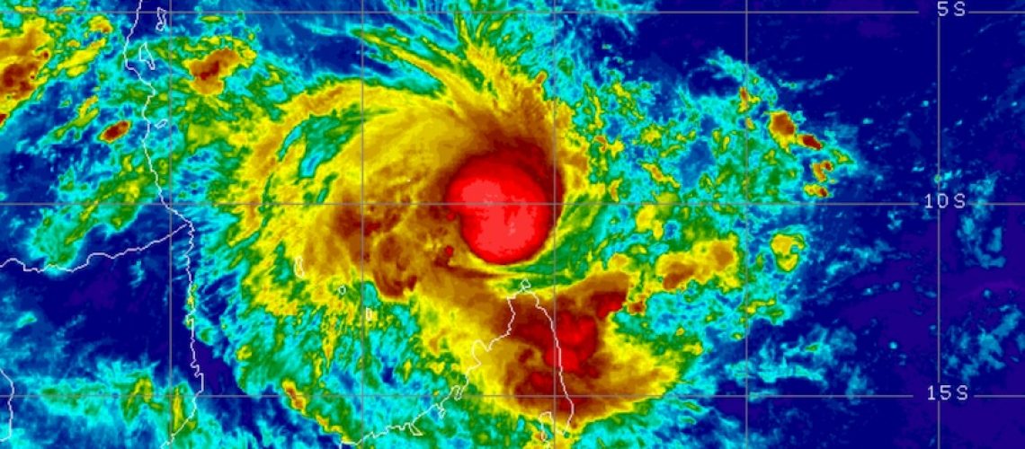Tempestade Kenneth a caminho de Cabo Delgado deverá originar chuva forte em Nampula esta 4ª feira