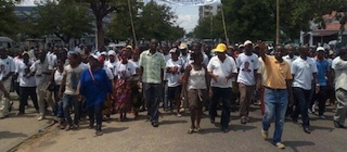 Autárquicas 2013: MDM marcha contra falhas dos órgãos eleitorais em Nampula