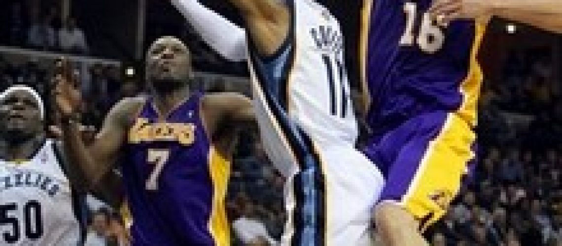 NBA: Grizzlies batem LA Lakers por 98-96