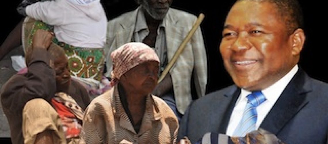Governo de Filipe Nyusi cortou protecção social básica a mais de 38 mil famílias pobres