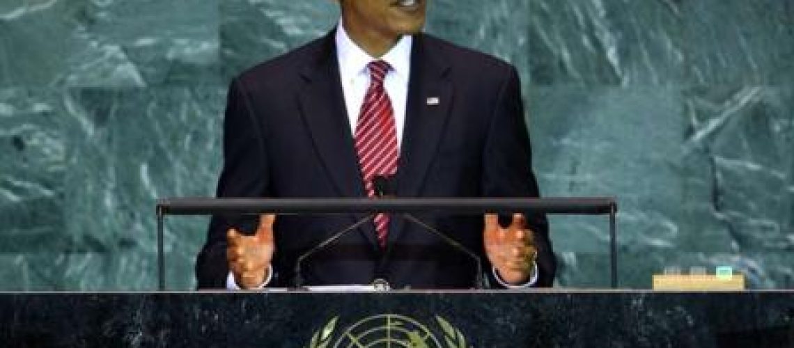 Obama pede ao mundo uma nova era de cooperação multilateral