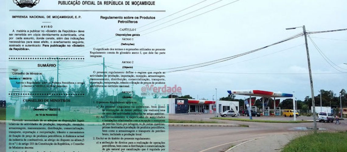 Governo restringe novos postos de combustível nas capitais provinciais e nas 4 principais estradas de Moçambique