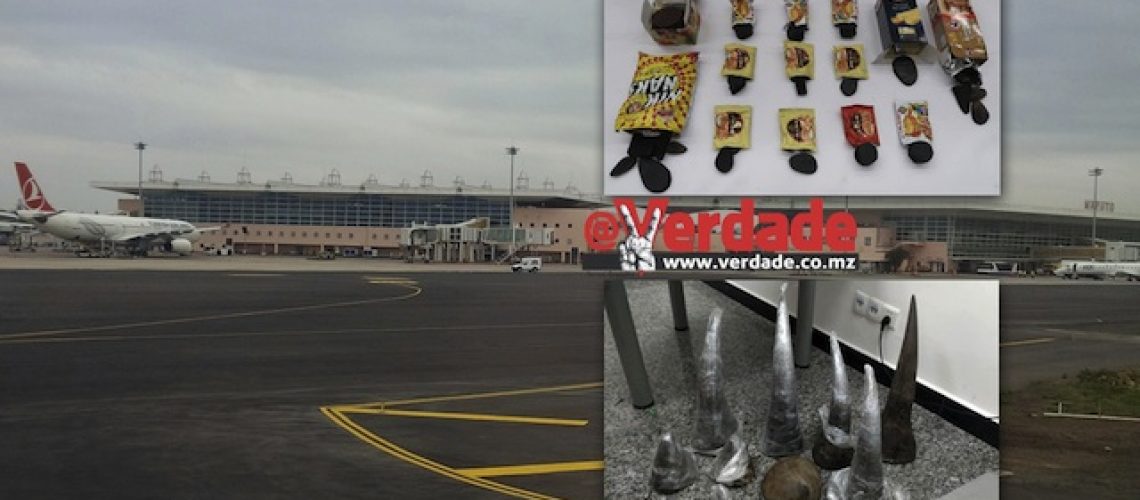 Aeroporto de Mavalane continua a ser porta de exportação para traficantes