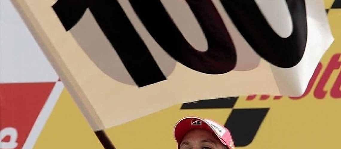 Valentino Rossi ganha na Holanda sua 100ª corrida de Moto GP